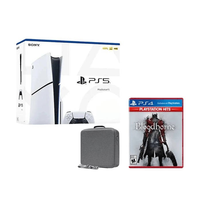 PlayStation 5 Slim Americano | Con Lector De Disco | 1TB | 1 Juego a elección + Bolso 6