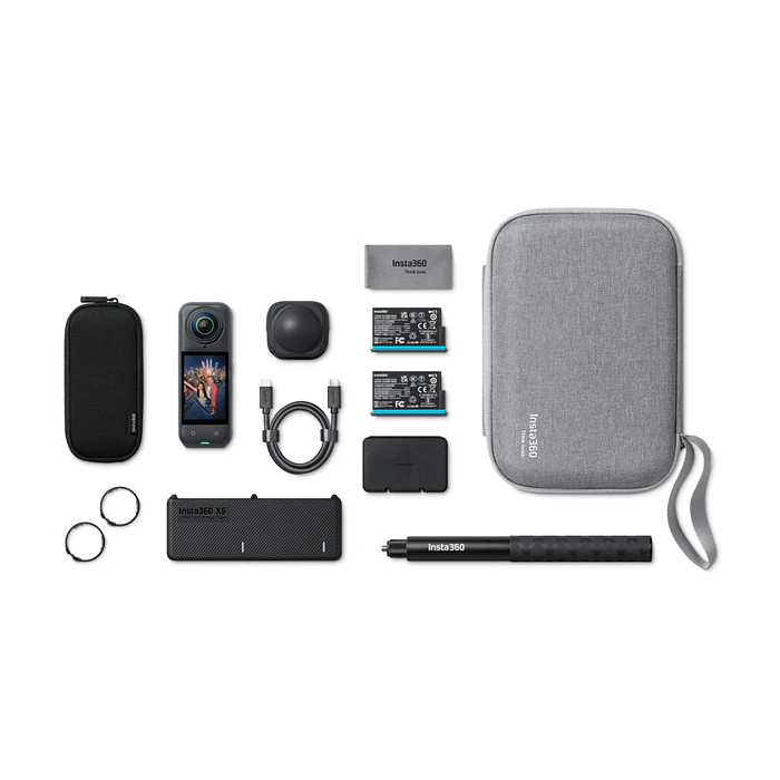 INSTA360 X5 | Cámara 360° | Essentials Bundle 5