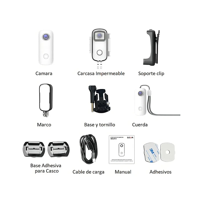 SJCAM Cámara C100 Plus 2