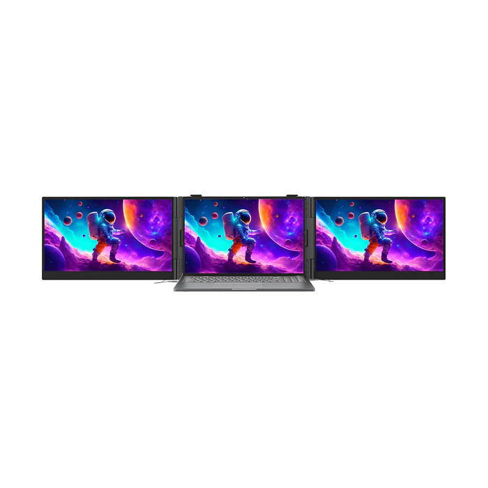 BV Extensor de pantalla portátil para laptop  DCM8 | Doble Monitor 15.3