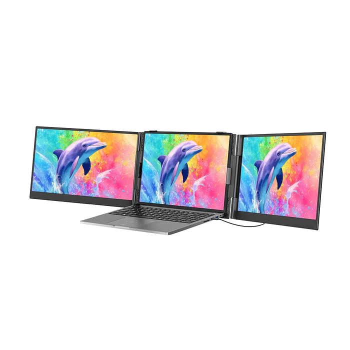 BV Extensor de pantalla portátil para laptop  DCM8 PRO | Doble Monitor 15.3