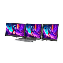 BV Extensor de pantalla portátil para laptop  DCM8 | Doble Monitor 15.3" 