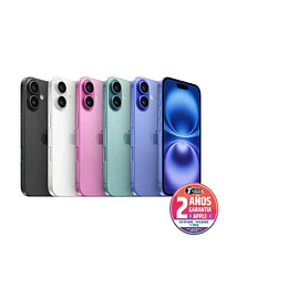iPhone 16 | 128GB l +Carcasa Magsafe l +Lamina l +Protector de lentes de la camara I +Audifono Type-c VD EAR001 I Adaptador 35w | Power Bank VD PB033