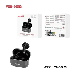 Auriculares estéreo Ven-Dens Bluetooth 5.4 VD-BT035