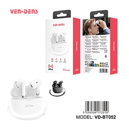 Auriculares estéreo Ven-Dens Bluetooth 5.3 VD-BT052