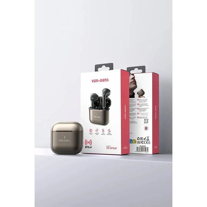 Auriculares estéreo Ven-Dens Bluetooth 5.4 VD-BT037