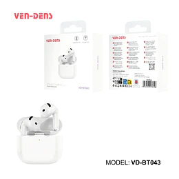 Auriculares estéreo Ven-Dens Bluetooth 5.4 VD-BT043