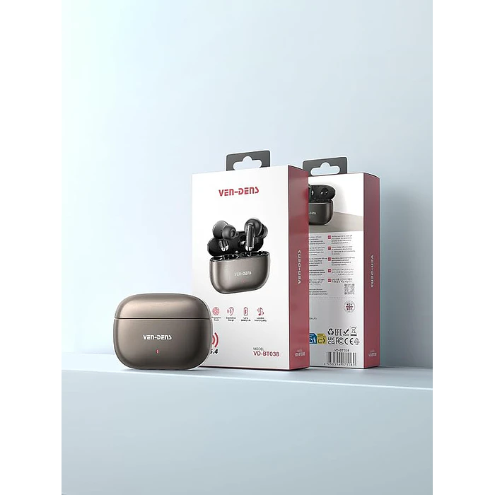 Auriculares estéreo Ven-Dens Bluetooth 5.4 VD-BT038