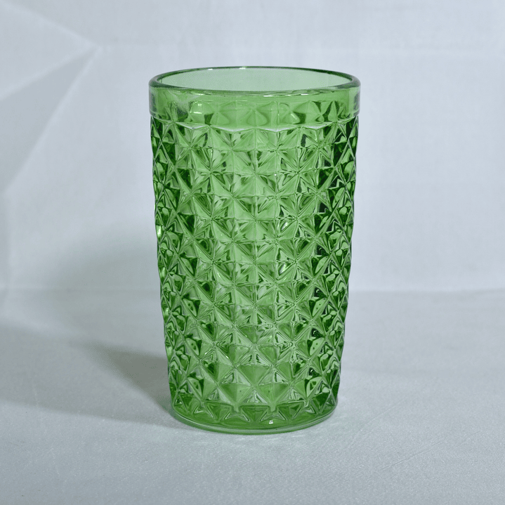 Vasos Rombo Pequeño Verde (6 piezas) 1