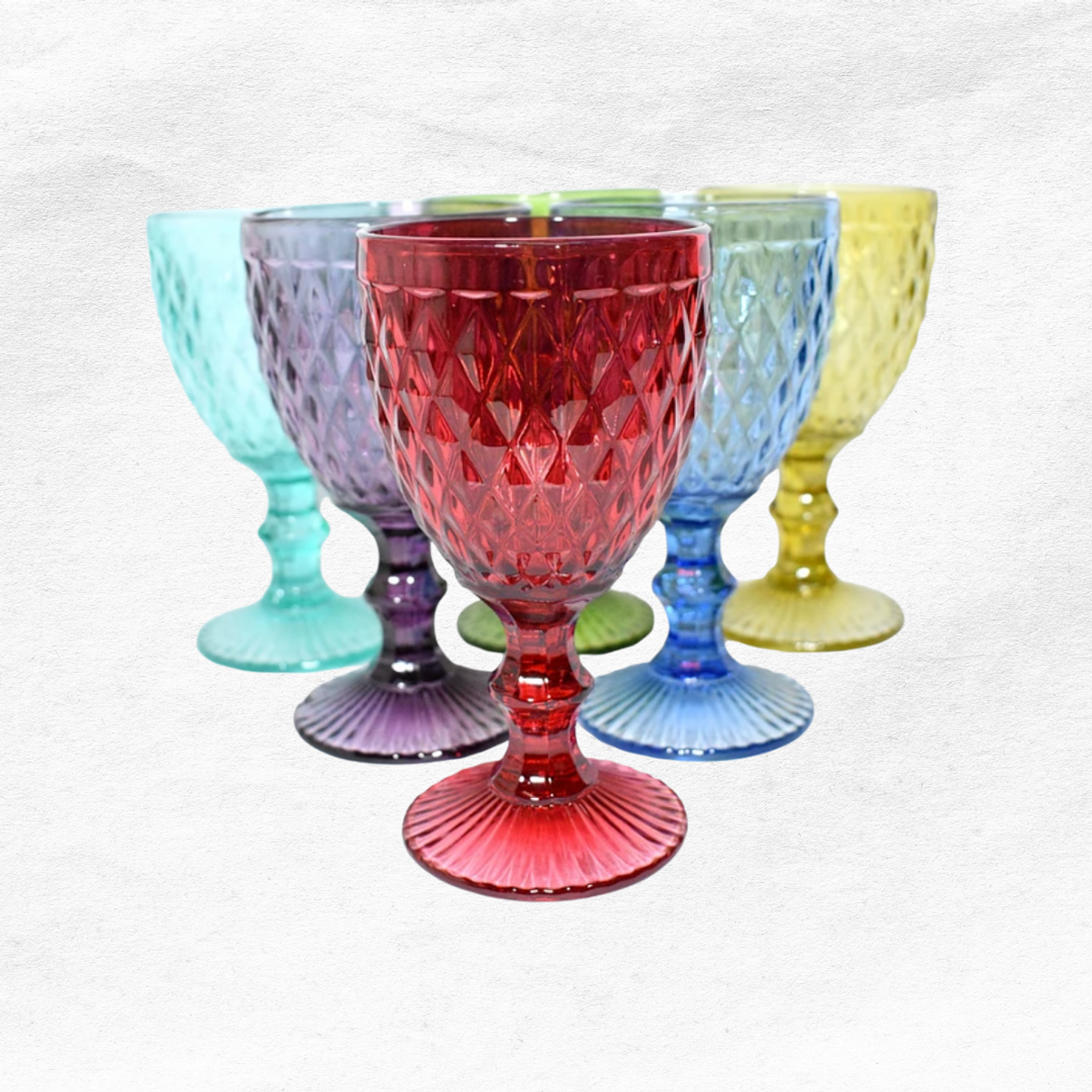 Set Copas Diamante (6 unidades)