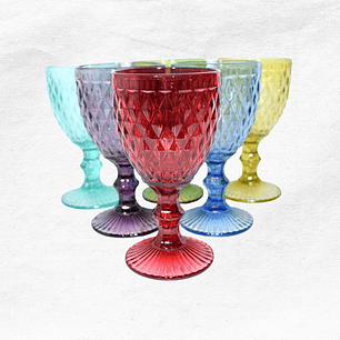 Set Copas Diamante (6 unidades)