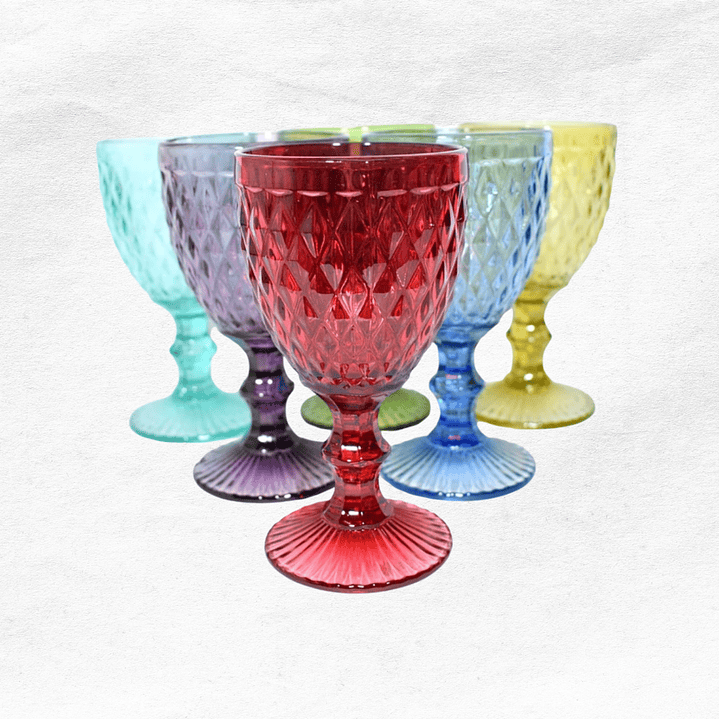 Set Copas Diamante (6 unidades)
