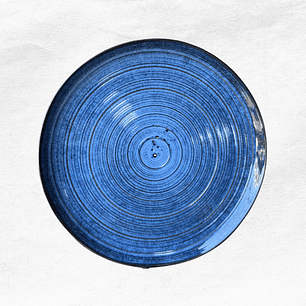 Plato Fondo Rustico 0189