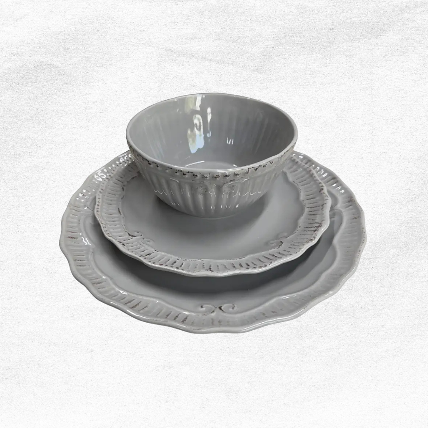 Juego Toscano Gris (3 piezas) 2