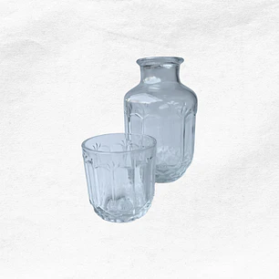 Jarra/Vaso Vidrio 600 ml