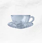 Set Taza/Platillo Vidrio (4 unidades) - Miniatura 2