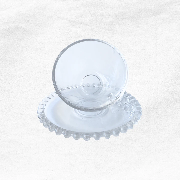 Set Taza/Platillo Vidrio C122 (6 unidades) 4