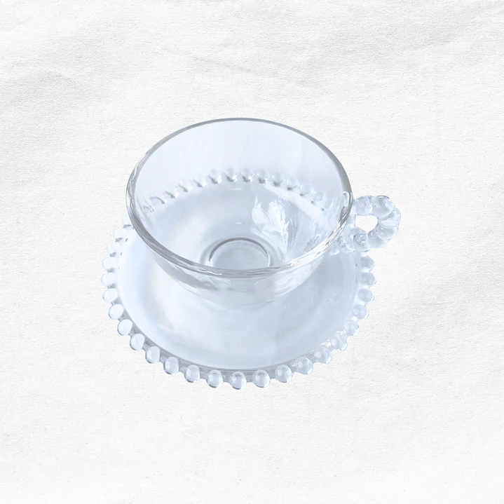 Set Taza/Platillo Vidrio C122 (6 unidades) 3