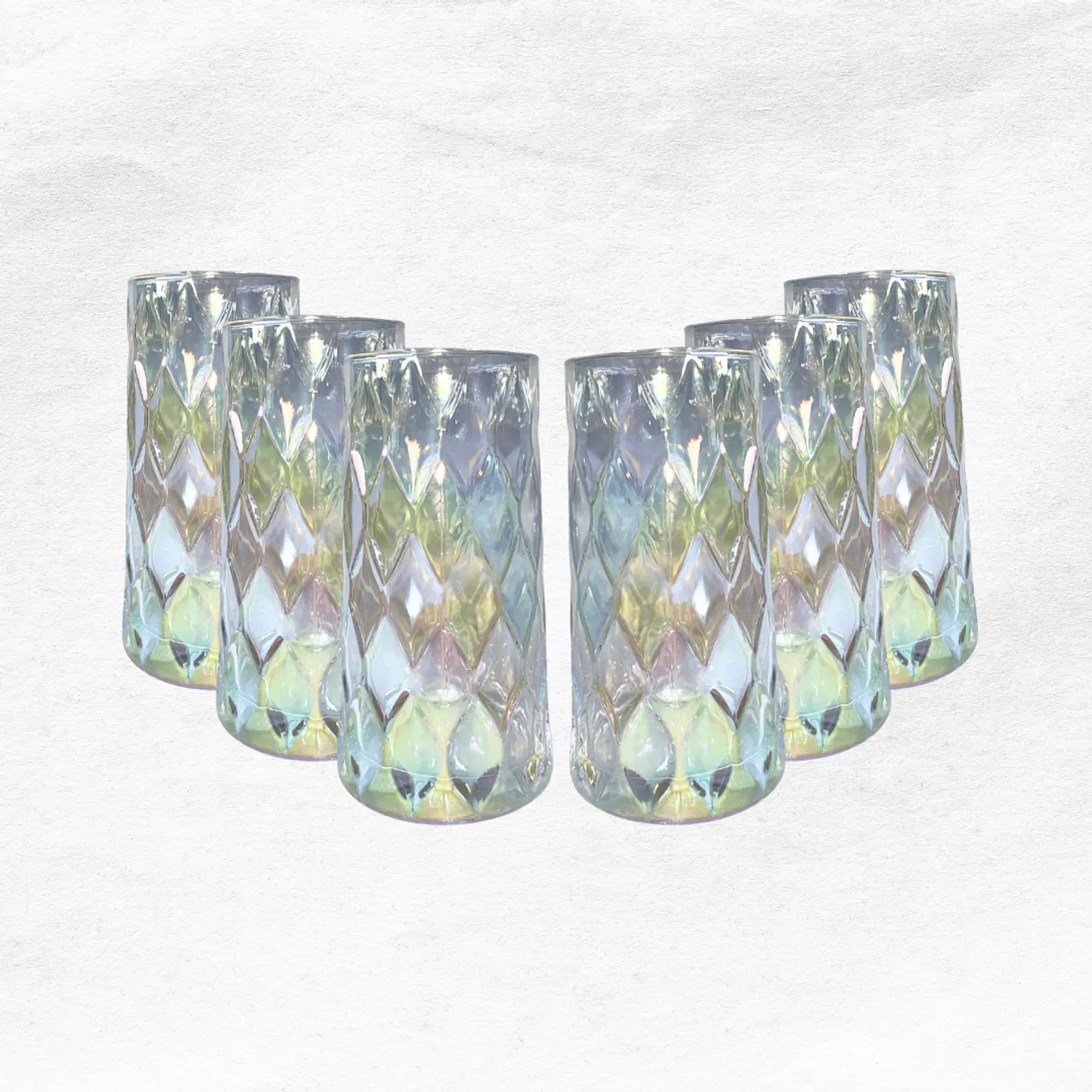 Vasos Altos Tornasol C69 (6 unidades) 1