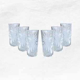 Vasos Altos C8 (6 unidades)