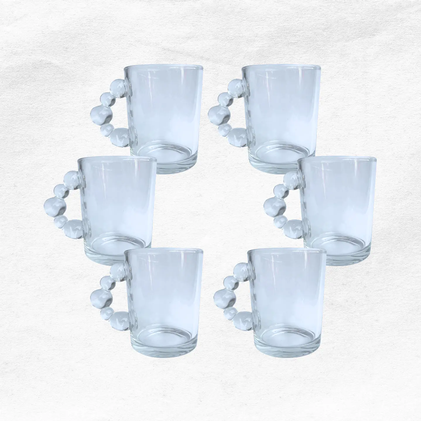 Tazas Vidrio C43 (6 unidades) 1