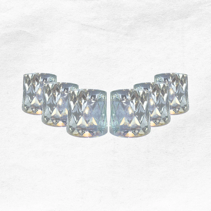 Vasos Bajos Tornasol C67 (6 unidades) 1