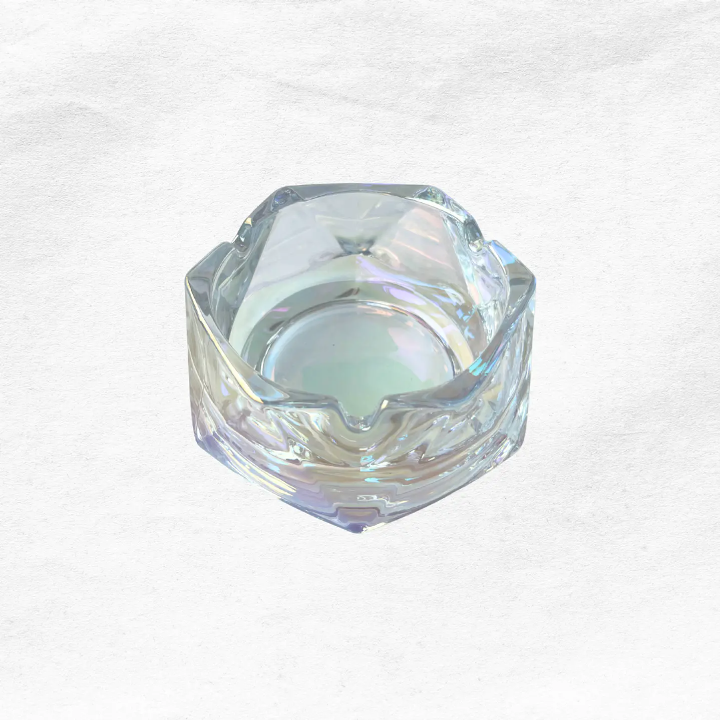 Cenicero Vidrio Tornasol C83 1