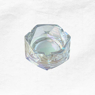 Cenicero Vidrio Tornasol C83