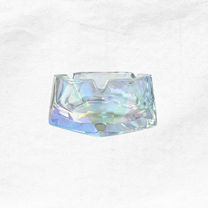 Cenicero Vidrio Tornasol C83 3