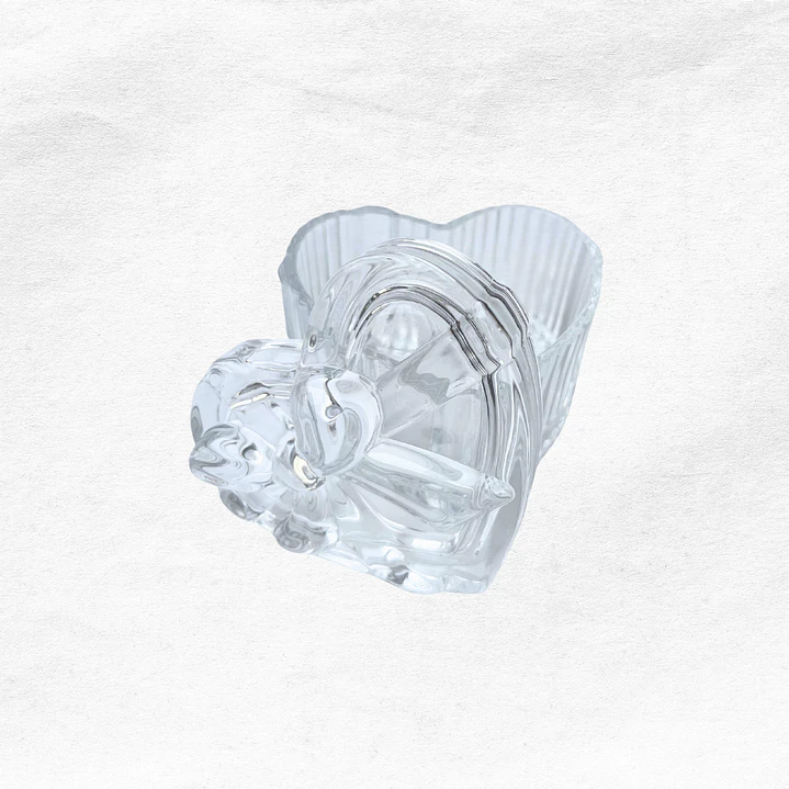 Joyero Vidrio Corazon C127 4