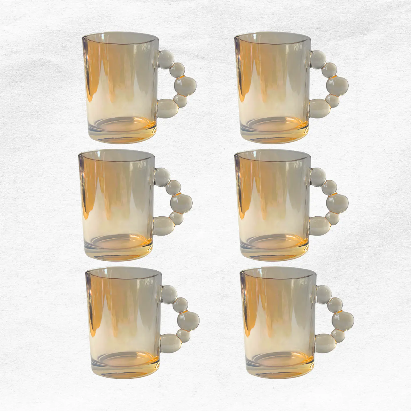 Tazas Vidrio C44 (6 unidades) 1