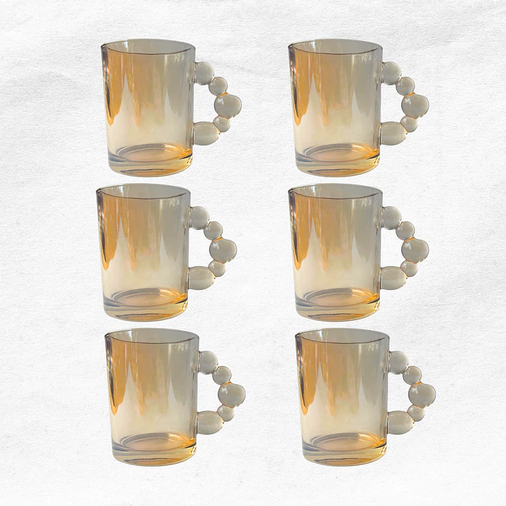 Tazas Vidrio C44 (6 unidades) 1