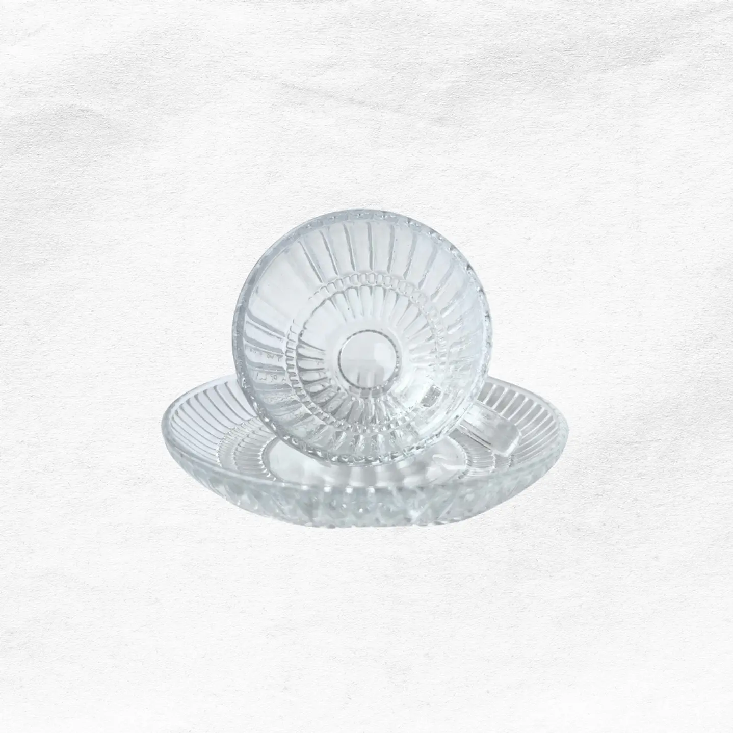 Set Taza/Platillo Vidrio C121 (6 unidades) 3