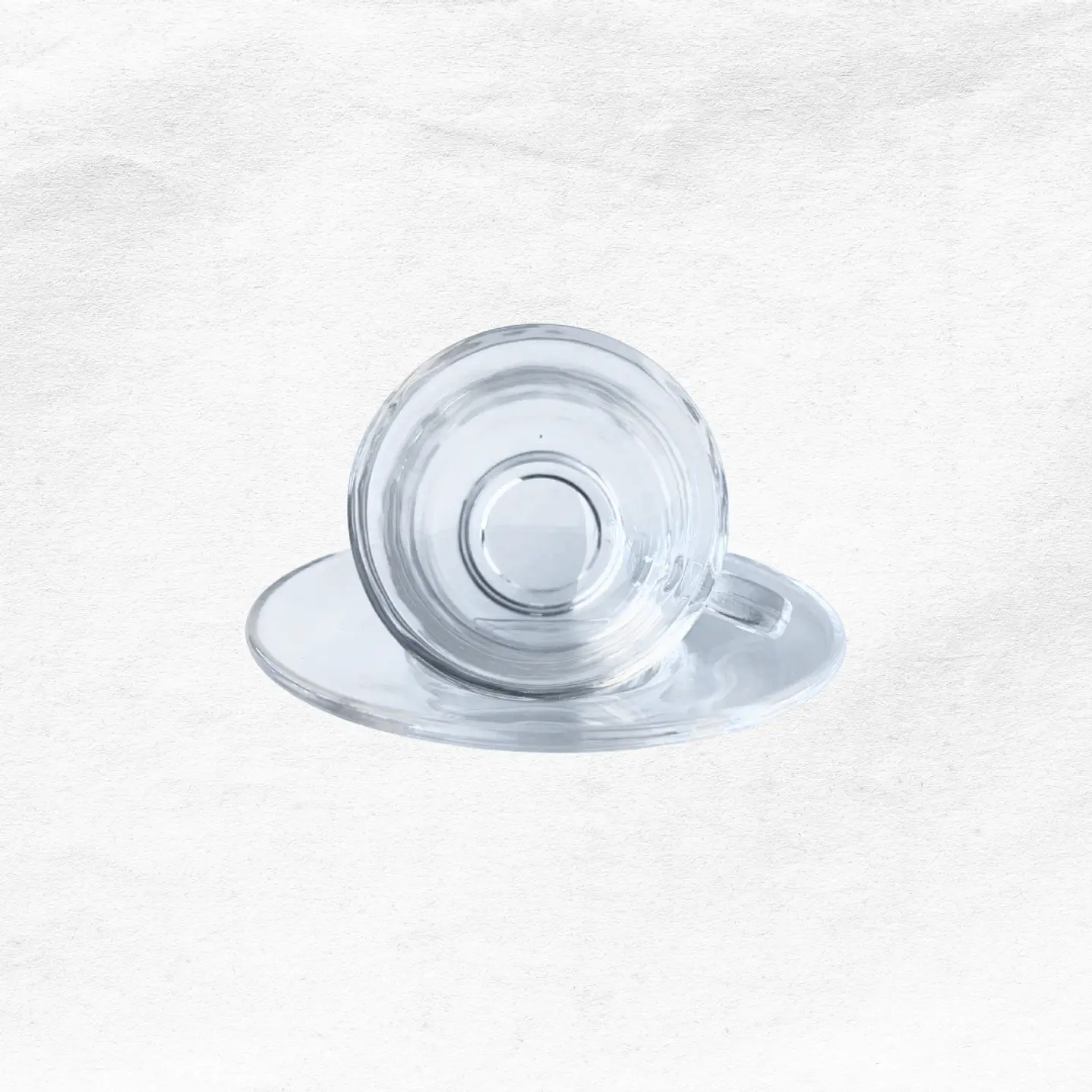 Set Taza/Platillo Vidrio C120 (6 unidades) 3
