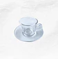 Set Taza/Platillo Vidrio C120 (6 unidades) - Miniatura 2
