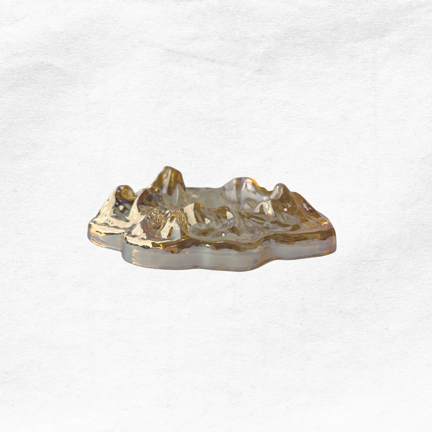 Cenicero Vidrio Iceberg C86 2