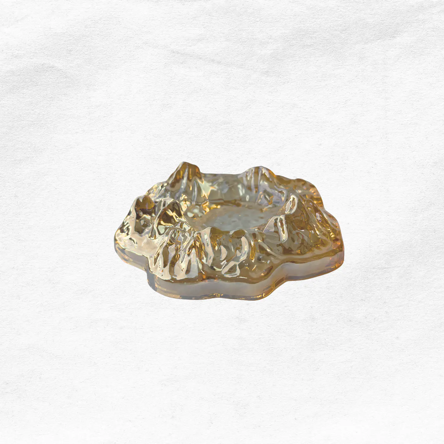 Cenicero Vidrio Iceberg C86 1