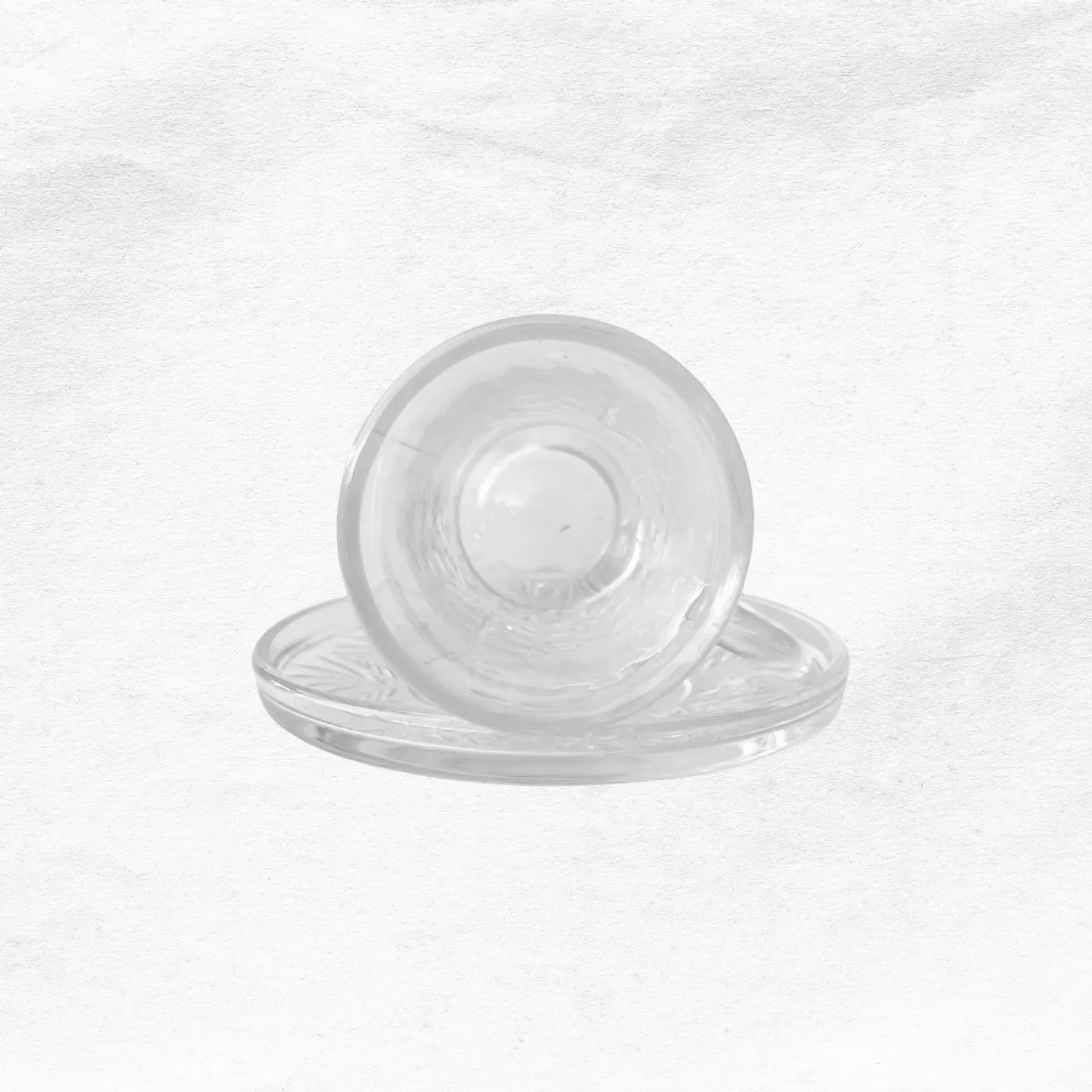 Set Taza/Platillo Vidrio (2 piezas) 3