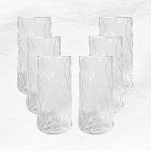 Vasos Altos C68 (6 unidades)