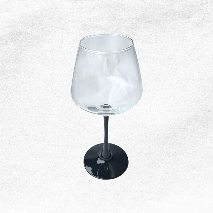 Copa Vino Base Negra C101 (1 unidad) 2