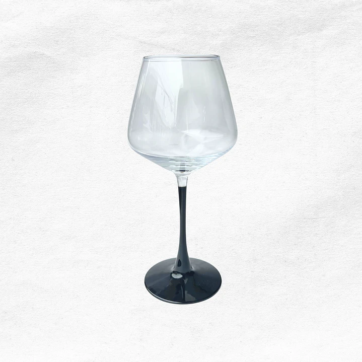Copa Vino Base Negra C101 (1 unidad) 1