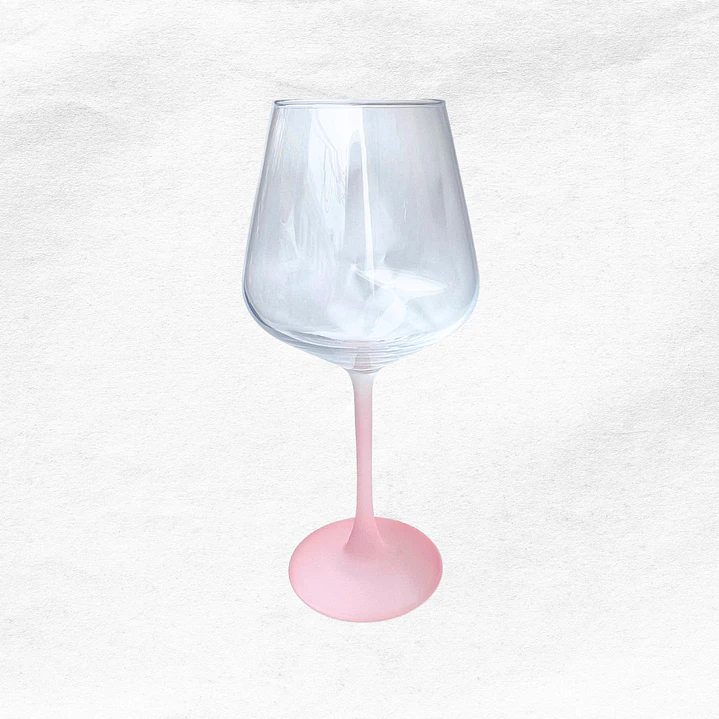 Copa Vino Base Rosada C104 (1 unidad) 1