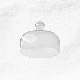 Cupula Vidrio 21 cm C155