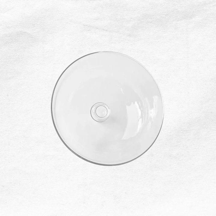 Cupula Vidrio 21 cm C155 3