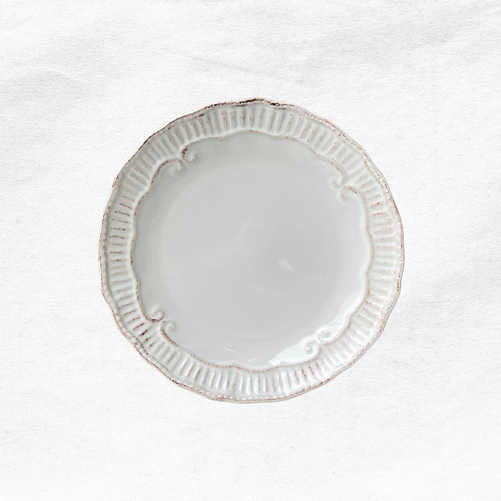 Plato Pan Toscano Blanco 1
