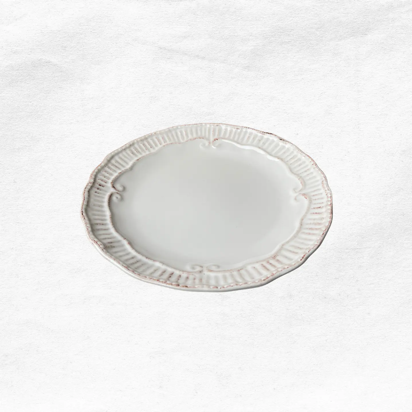 Plato Pan Toscano Blanco 2