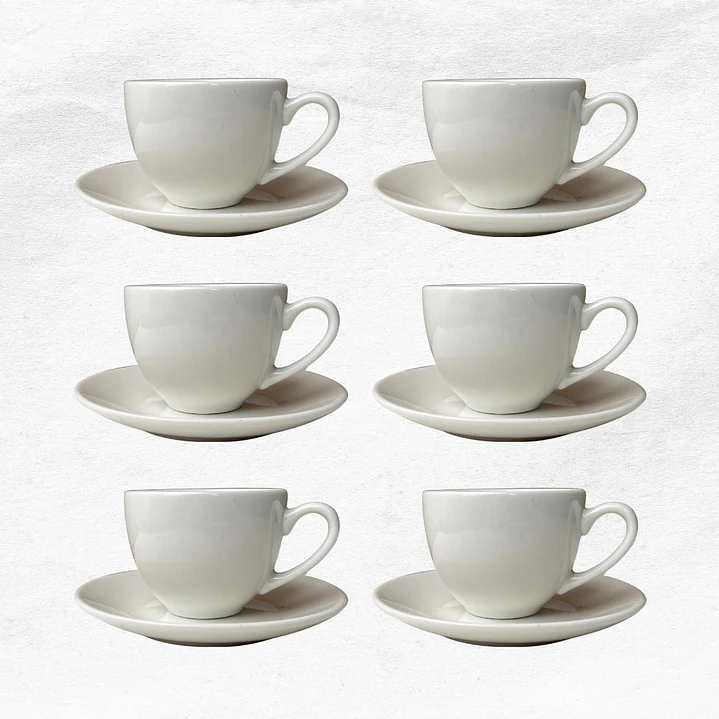Set de Tazas/Platillos 0672 (12 piezas) 1