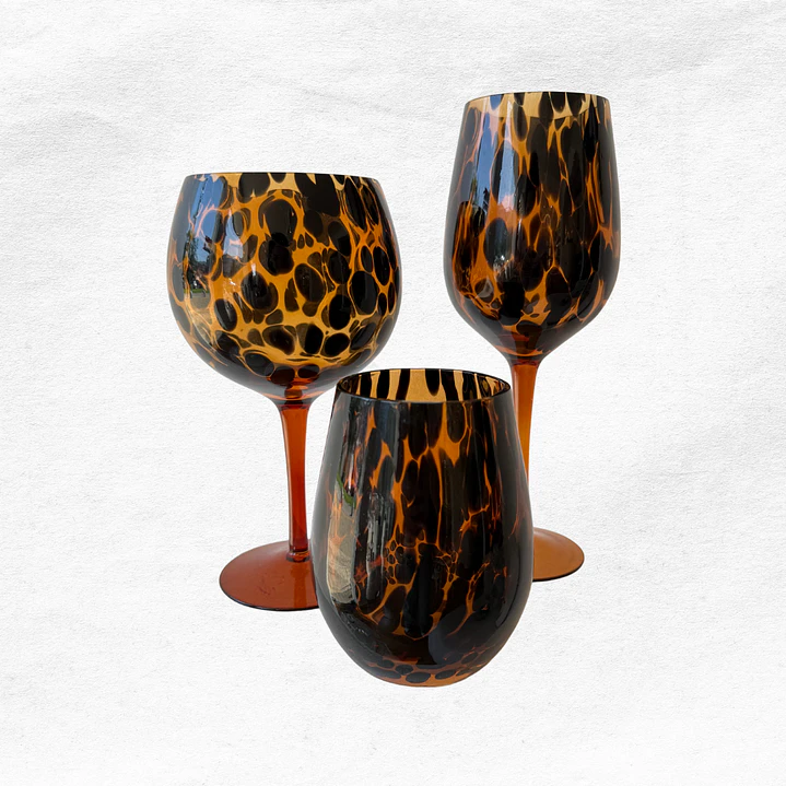Cristalería Animal Print  1