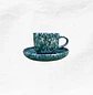 Set Taza/Platillo Marmoleada (2 piezas) - Miniatura 2