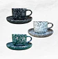 Set Taza/Platillo Marmoleada (2 piezas) - Miniatura 1